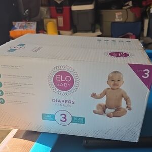 Diapers - Size 3, White